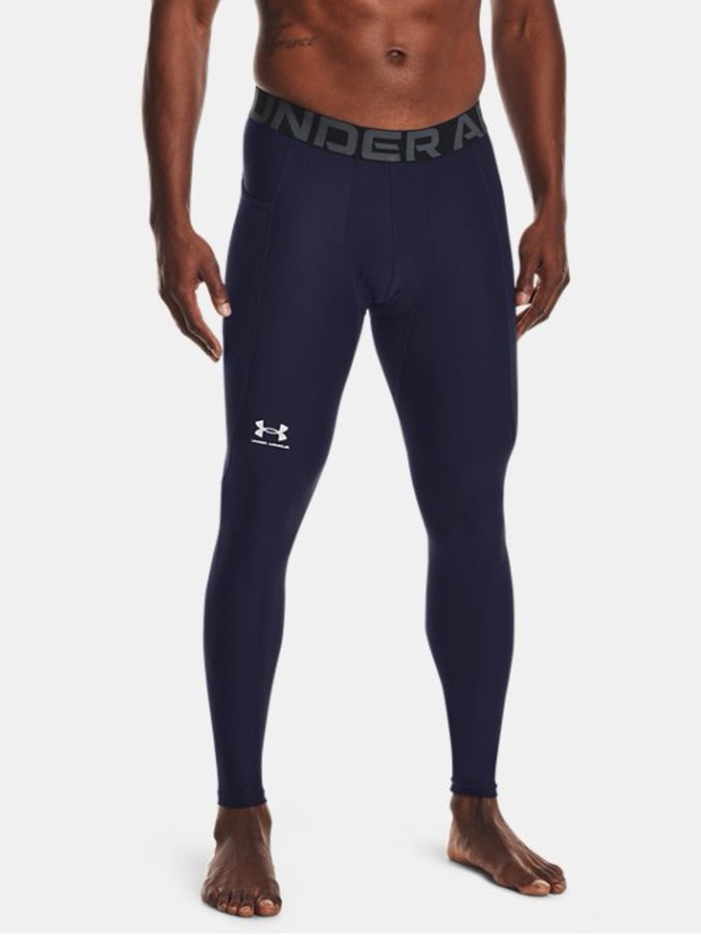 Under Armour Midnight Navy Heatgear Compression Leggings